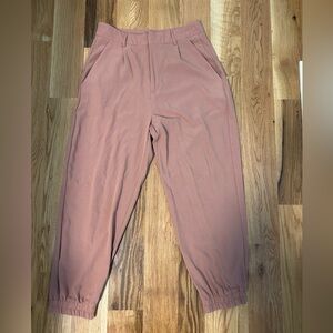 Shinestar dress pants joggers pink size medium